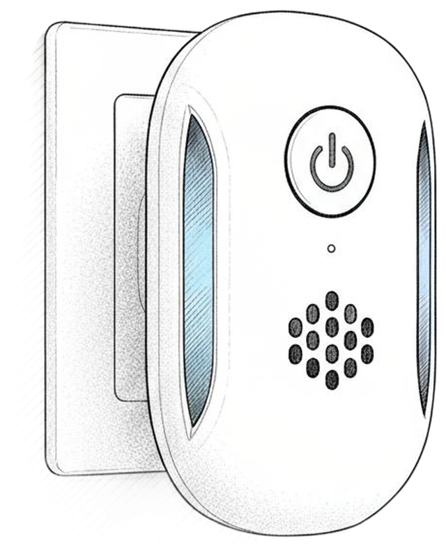 PestRx plugged directly into a wall outlet